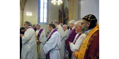 Festgottesdienst zum 50jahrigen Priesterjubiläum von Stadtpfarrer i.R. Geistlichen Rat Ulrich Trzeciok (Foto: Karl-Franz Thiede)